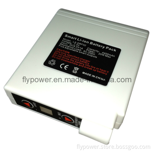 7.4V 4400mAh 18650 Smart Lithium Ion Battery Pack